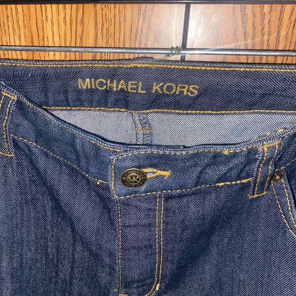 Michael Kors Dark Denim Bootcut Jeans Size 10 - Picture 4 of 6
